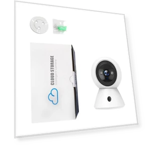 Wi-Fi Smart Camera with Night Vision — Smart Home Security, Freedom BABY