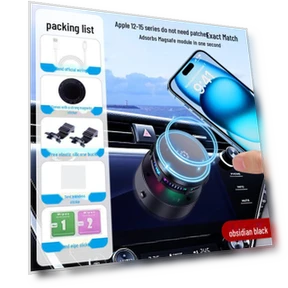 Wireless Fast Charging Car Mount — Dashboard Installation Kits, Simple Market