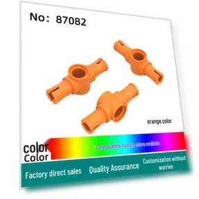 2-Axis, 1-Hole Compatible Building Block — Construction Kits, Super Go