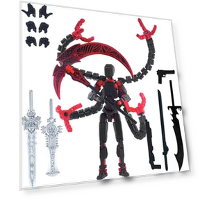 3D-Printed Multi-Jointed Movable Robot — Heroic Collectibles, Independ freedom