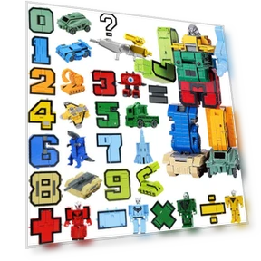 Digital Transforming Robots — Construction Kits, TK Toys