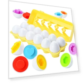Early Education Pairing Smart Egg — Infant & Early Childhood Playthings, TK Toys