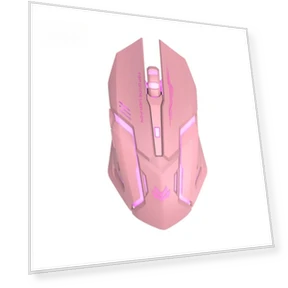 Ergonomic Rechargeable Wireless Gaming Mouse — Mouse Pads, ping Day