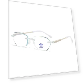 Frameless Reading Glasses — Reading Glasses, Millioner