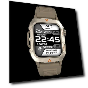 Men's Outdoor Sports Smartwatch — Heart Rate Monitors, Mingusta
