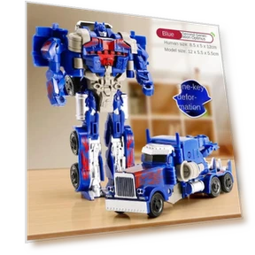 One-Step Transforming Robot Toy — Construction Kits, MINISO