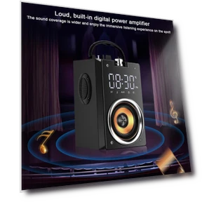 Portable Bluetooth Speaker with Super Bass — Portable Sound Systems, Smart Mouse