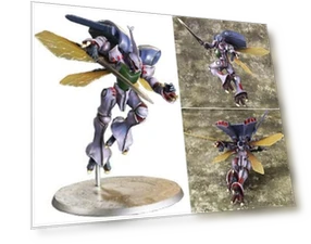 Realistic Poseable Robot Holy Warrior Dunbine — Dolls & Figures, MIYAKO
