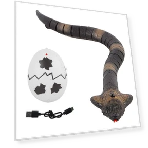 Rechargeable Remote Control Snake Toy — Interactive Animal Companions, Sports Accessory