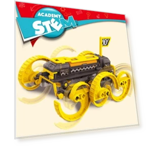 Robot Model Assembly Kit on Half-Wheel — Construction Kits, Academy Science