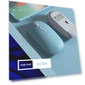 Silent Wireless Dual-Mode Bluetooth Mouse — Mouse Pads, Got Now