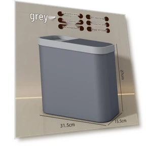Smart Induction Trash Can with Lid — Kitchen Cans, the BAY