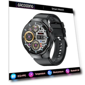 Smart Watch with ECG and PPG Monitoring — Wearable Accessories, SACOSDING