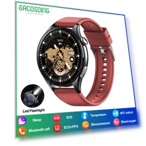 Smart Watch with ECG+PPG — Smartwatches, SACOSDING