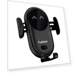 Smart Wireless Car Phone Charger Holder — Dashboard Installation Kits, junzilan