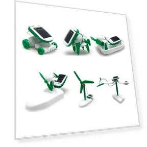 Solar Robot Toy Kit 6-in-1 — Solar Power, Outdeer
