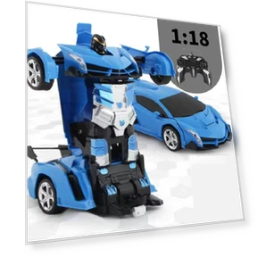 Transforming RC Car Robot — Interactive Figures & Robots, TinyJoy