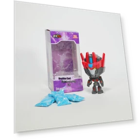 Transforming Robot Candy Toy — Interactive Learning Devices, Super Go