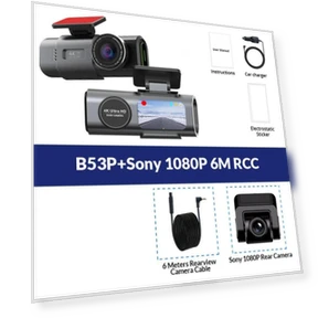 4K Dash Cam Front and Rear — Rearview Cameras for Cars, LIAESMART