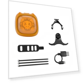 Bicycle Expression Sensor Tail Light — Bike Light Sets, ENLEE