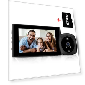 Doorbell Camera with PIR Infrared Night Vision — Smart Home Security, Jakemy