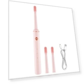 Electric Toothbrush for Adults — Ultrasonic, Light makeup