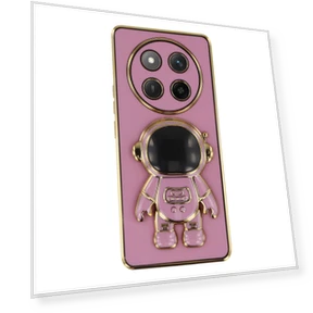 Electroplating Soft TPU Phone Case with Astronaut Hidden Kickstand — Phone Accessories, Smartwatch 2025