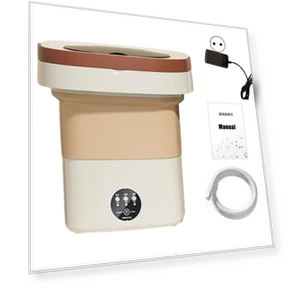 Foldable Mini Washing Machine — Compact Washing Solutions, Enjoy Smart Home