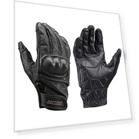 Genuine Leather Hard Smartphone Cow Punching Protector Gloves — Gloves, JAPAN ANIME BRIDGE
