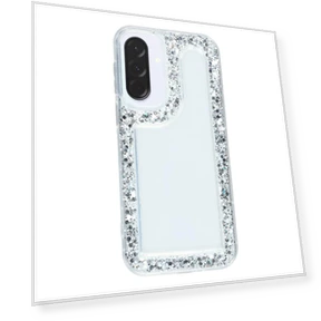 Glitter Epoxy Soft TPU Clear Back Cover — Back Covers, Smartwatch 2025
