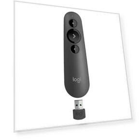 Laser Wireless Smart Presentation Remote Controller — Presentation Pointers, Logitech