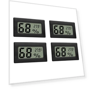 LCD Digital Thermometer Hygrometer — Home Climate Control, Boasorte Lounge
