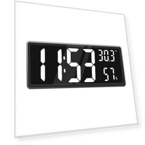 LED Digital Display Wall Clock — Clocks, Fashionable bags