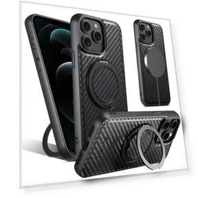 Magnetic Case with Rotating Kickstand — Phone Accessories, Smartwatch 2025