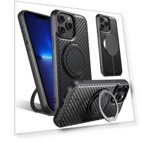 Magnetic Case with Rotating Kickstand — Phone Accessories, Smartwatch 2025