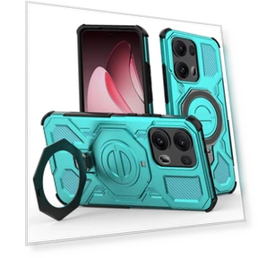 Magnetic Case with Rotating Metal Kickstand — Protective Cases, Smartwatch 2025
