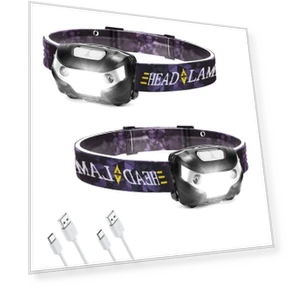 Rechargeable Headlamp — Flashlights, DC-HOME Textile