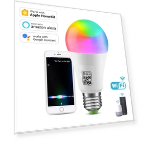 RGB LED Smart WiFi Bulb — LED, MALITAI