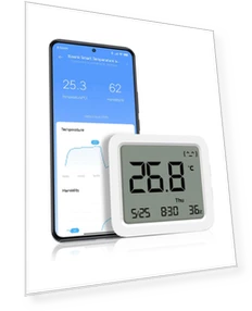 Smart Digital Sensor Display — Home Climate Control, Xiaomi