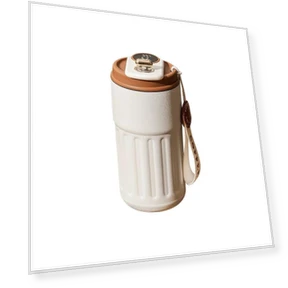 Smart Temperature Display Vacuum Flask — Travel Drinkware, NATAWA