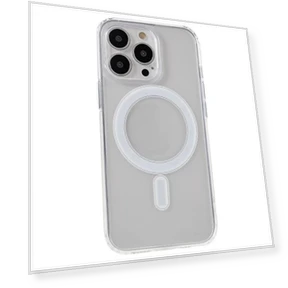 Transparent MagSafe Compatible Phone Case — Phone Accessories, Smartwatch 2025
