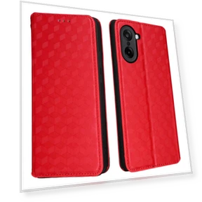 Wallet Rhombus Imprinted Leather Phone Cover — Phone Accessories, Smartwatch 2025