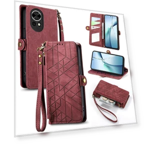 Zipper Wallet Case with Strap — Flip Cases, Smartwatch 2025