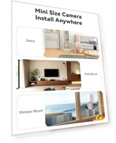 2K Indoor Security Camera — Smart Home Security, Gianteye