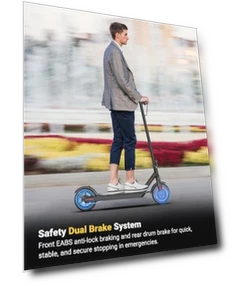 Electric Scooter — Electric Self-Balancing Scooters, MAXSHOT