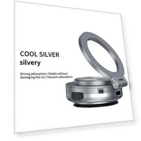 Magnetic Vacuum Car Phone Holder — Dashboard Installation Kits, Meiteai-All