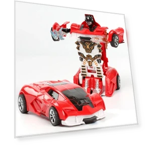 One-Press Deformation Car Toys — Construction Kits, Featured toys