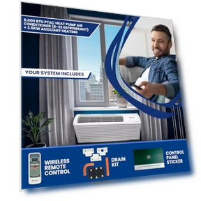 PTAC Heat Pump A/C with Electric Heater — Cooling Solutions, Klimaire