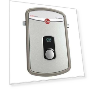 Residential Tankless Water Heater — Heaters, Rheem