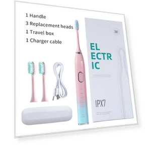 Smart Electric Sonic Toothbrush — Electric Toothbrush Heads, Light makeup